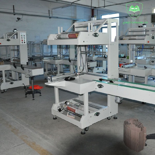 Máy đóng gói màng co – Bán máy rút màng co chai nước, lốc nước suối